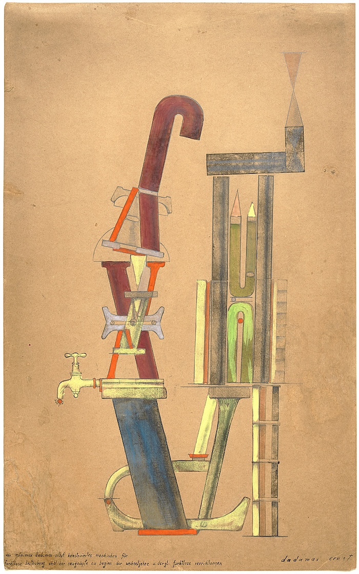 Little Machine Constructed by Minimax Dadamax in Person by Max Ernst