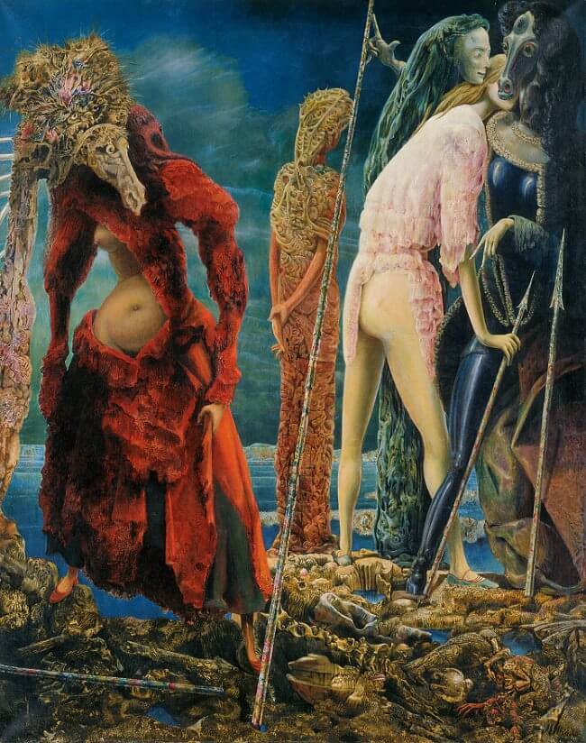 The Antipope, 1941 - by Max Ernst